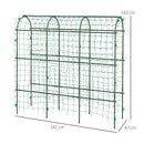 Outsunny 183 cm Tall Garden Trellis for Climbing Plants Outdoor