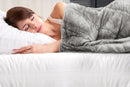 Weighted Sherpa Blanket in Grey