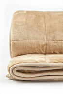 Weighted Sherpa Blanket in Taupe