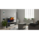 Wellington Ready Assembled TV Unit with 1 Drawer  - Uniform Matt & Dusk Grey