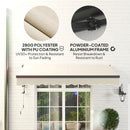 Outsunny 3 x 2.5m Electric Retractable Awning w/ Aluminium Frame