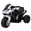 HOMCOM Kids Black Electric Ride on Motorcycle BMW S1000RR with Headlights Music