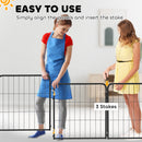 PawHut 2 Piece Expansion Pack Dog Pen for 80cm High Animal Pen