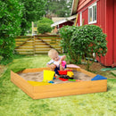 Outsunny Children's Wooden Sand Pit
