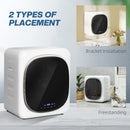 HOMCOM 4kg 800W Vented Tumble Dryer With Deodorize, Smart Mode