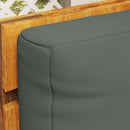 Outsunny 2 Seat Pallet Cushions 20cm Thick Outdoor Seat Pads