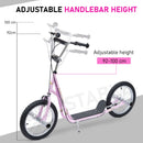HOMCOM Stunt Scooter - Pink