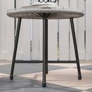 Outsunny Rattan Bistro Set, Cushioned Acapulco Chairs, Glass Table