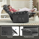 HOMCOM Power Lift Recliner Electric Reclining Chair with Remote Dark Grey