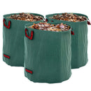 Outsunny Garden Waste Bags, 300L X 3 Heavy Duty Garden Sacks