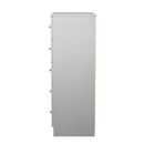 Yarmouth 5 Drawer Chest in Uniform Grey & Dusk Grey - Ready Assembled
