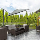 Outsunny Hanging Umbrella 3m - Dark Grey