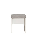Malton Ready Assembled Stool in White Ash