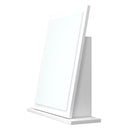 Malton Ready Assembled Mirror in White Ash