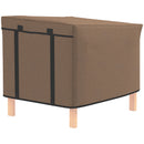 PawHut Rabbit Hutch Cover, Guinea Pig Hutch Cover for X-D2-0047, Brown