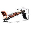 Home Gym Equipment Reformer Pilates Machine Flat or Incline Ab Machine