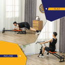 Home Gym Equipment Reformer Pilates Machine Flat or Incline Ab Machine