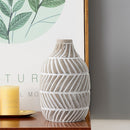 Lifeideas Artistic Distressed Ceramic Flower Vase