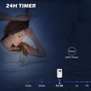 HOMCOM Portable Air Conditioner, Dehumidifier, Timer
