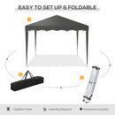 Outsunny 3x3(m) Pop Up Gazebo Marquee Tent for Garden w/ Carry Bag