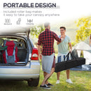 Outsunny 3x3(m) Pop Up Gazebo Marquee Tent for Garden w/ Carry Bag