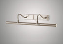 Abbey Picture Light with 4 Lights Satin Nickel
