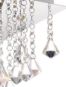 Acle Crystal Light with  1 Light  Chrome