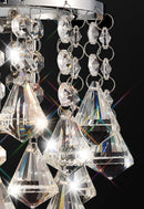 Acle Crystal Light with 1 Light Chrome