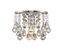 Acle Crystal Light with 1 Light Chrome