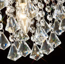Acle Crystal Ceiling Light with 1 Light Antique Brass