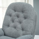 HOMCOM Accent Chair with Water-Repellent Chenille Fabric