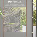 Outsunny 3x3(m) or 3x6m Pop Up Gazebo Side Panels with Windows, Grey