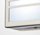 Alderley  Square Wall Lamp with 1 Light - Stainless Steel