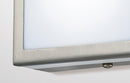 Alderley Louvre Wall Lamp with 1 Light Stainless Steel