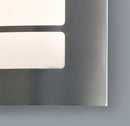Allenford Rectangular Wall Lamp with 1 Light - Stainless Steel