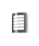 Allenford Rectangular Wall Lamp with 1 Light - Stainless Steel
