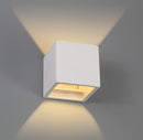 Ambleside Square Wall Lamp  with 1 Light -  White Paintable
