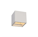 Ambleside Square Wall Lamp  with 1 Light -  White Paintable