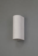 Ambleside Cylinder Wall Lamp with  2 Lights - White Paintable