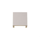 Ambleside Square Wall Light with 1 Light - White Paintable