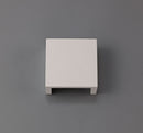 Ambleside Square Wall Light with 1 Light - White Paintable