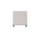 Ambleside Square Wall Light with 1 Light - White Paintable
