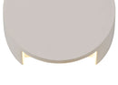 Ambleside Round Wall Lamp with 1 Light -White Paintable