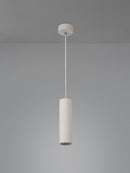 Ambleside  Pendant with  1 Light White Paintable - Polished Chrome