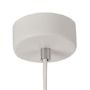 Ambleside  Pendant with 1 Light White Paintable - Polished Chrome