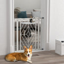Pressure Fit Safety Gate w/ Auto Closing Door, Double Locking