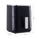 Livingandhome 4.7L Air Fryer With Smart Touch Display