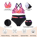 Women Two Piece V-Neckline Bikini Swimsuit