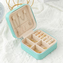 Sheonly Portable PU Leather Travel Jewellery Box