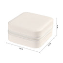 Sheonly Portable Small Faux Leather Jewellery Box